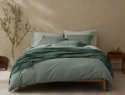 Coyuchi Organic Crinkled Percale™ Sham< Pillow Shams|Percale