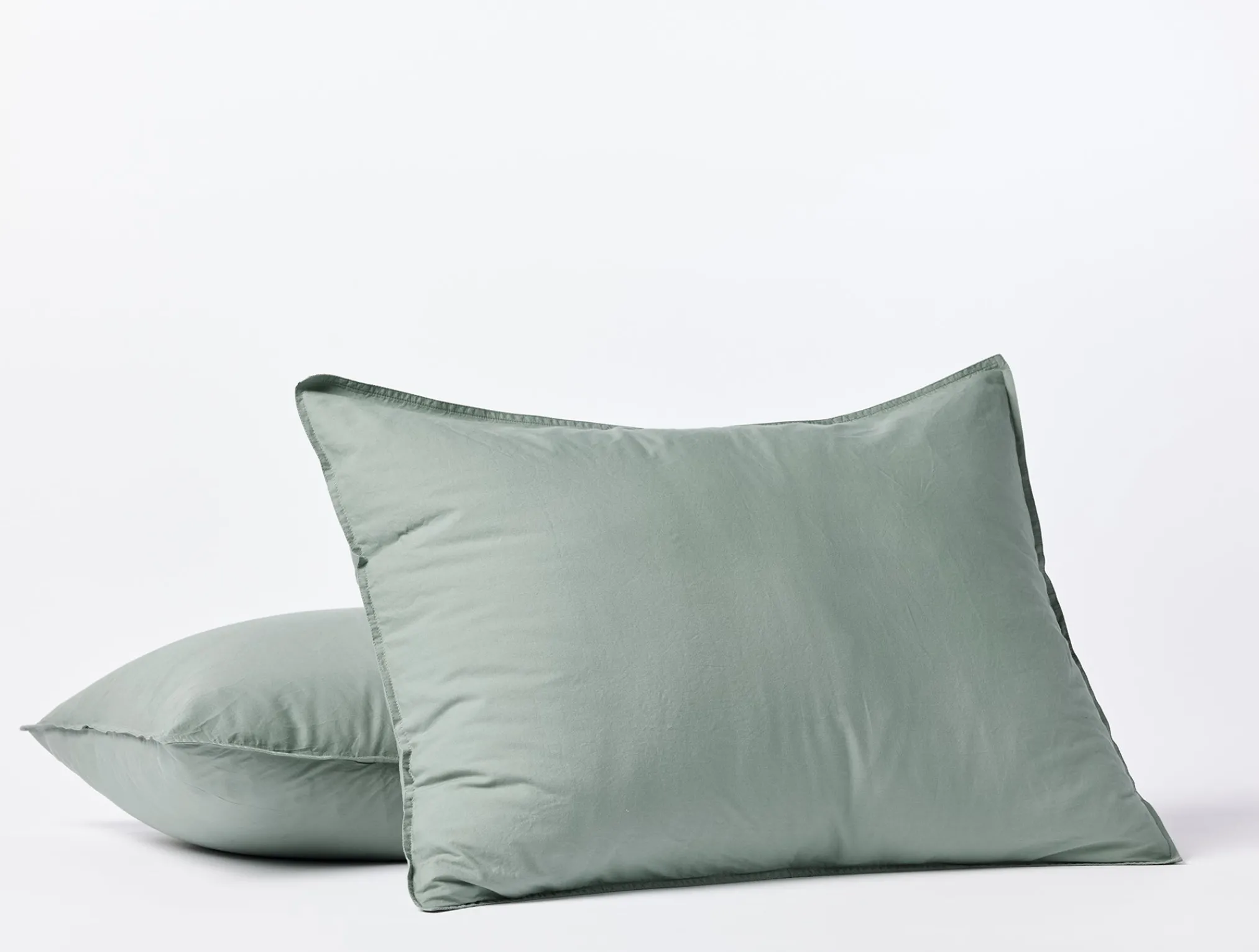 Coyuchi Organic Crinkled Percale™ Sham< Pillow Shams|Percale