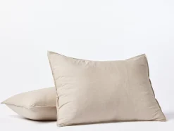 Coyuchi Organic Crinkled Percale™ Sham< Pillow Shams|Percale