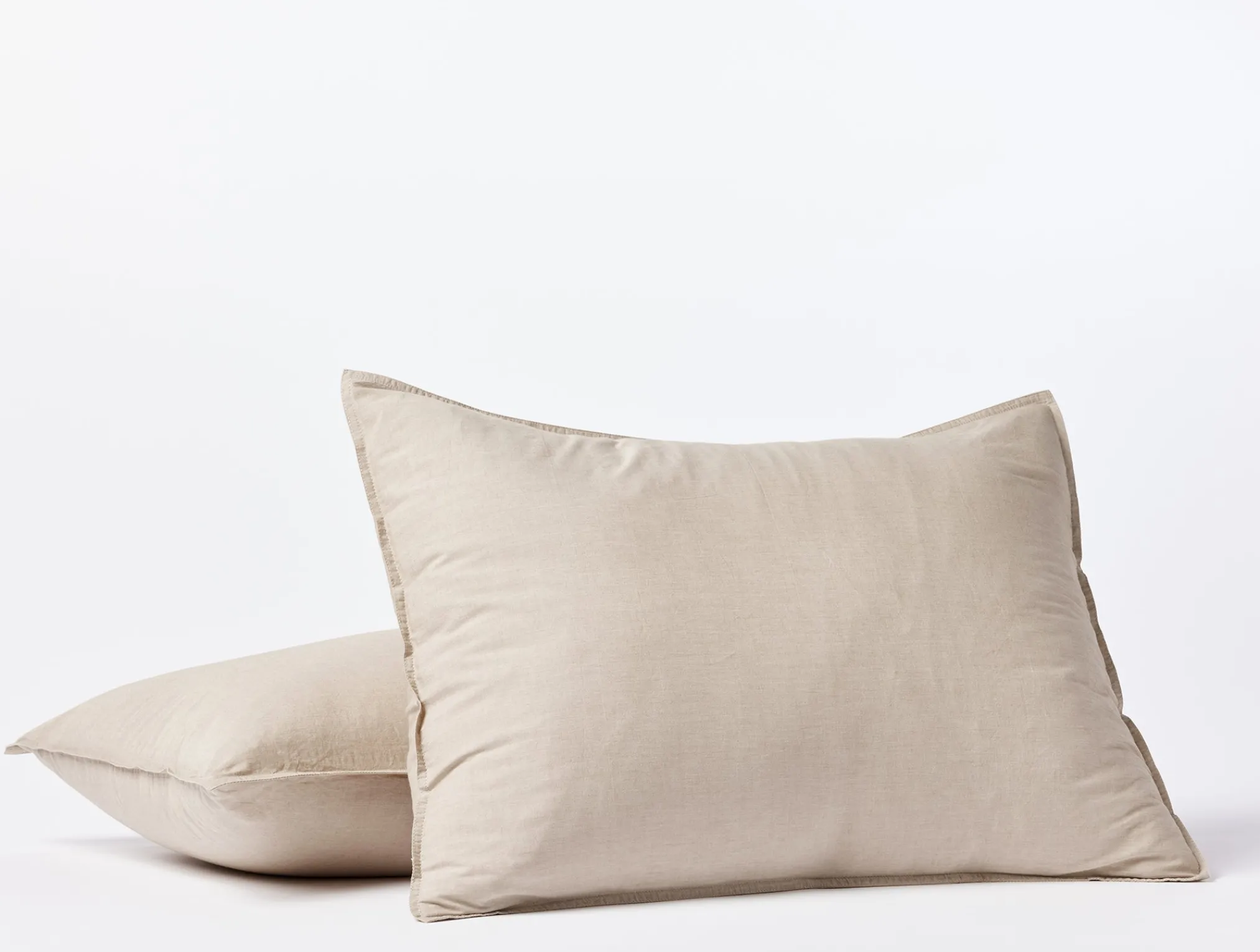 Coyuchi Organic Crinkled Percale™ Sham< Pillow Shams|Percale