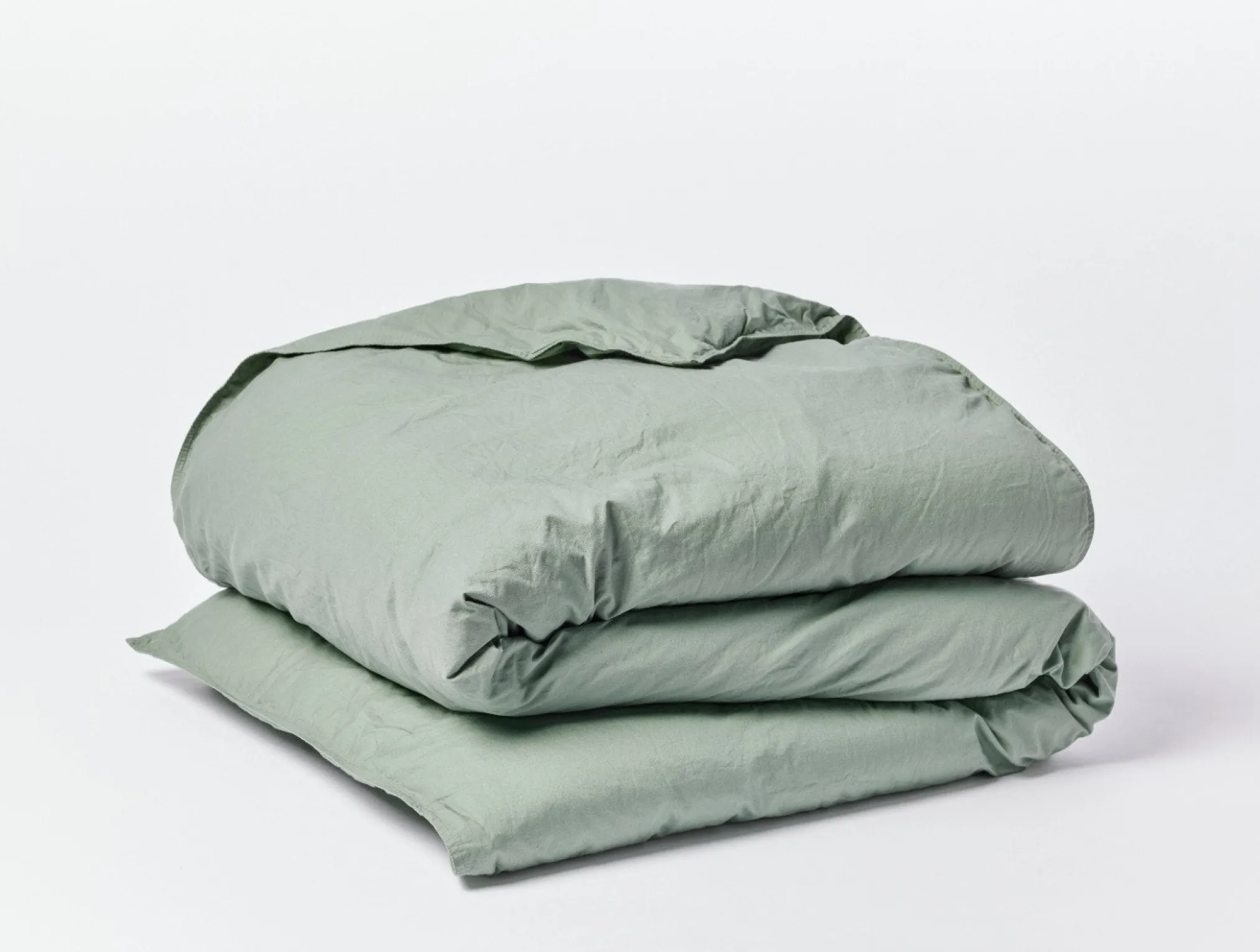 Coyuchi Organic Crinkled Percale™ Duvet Cover< Duvet Covers + Sets
