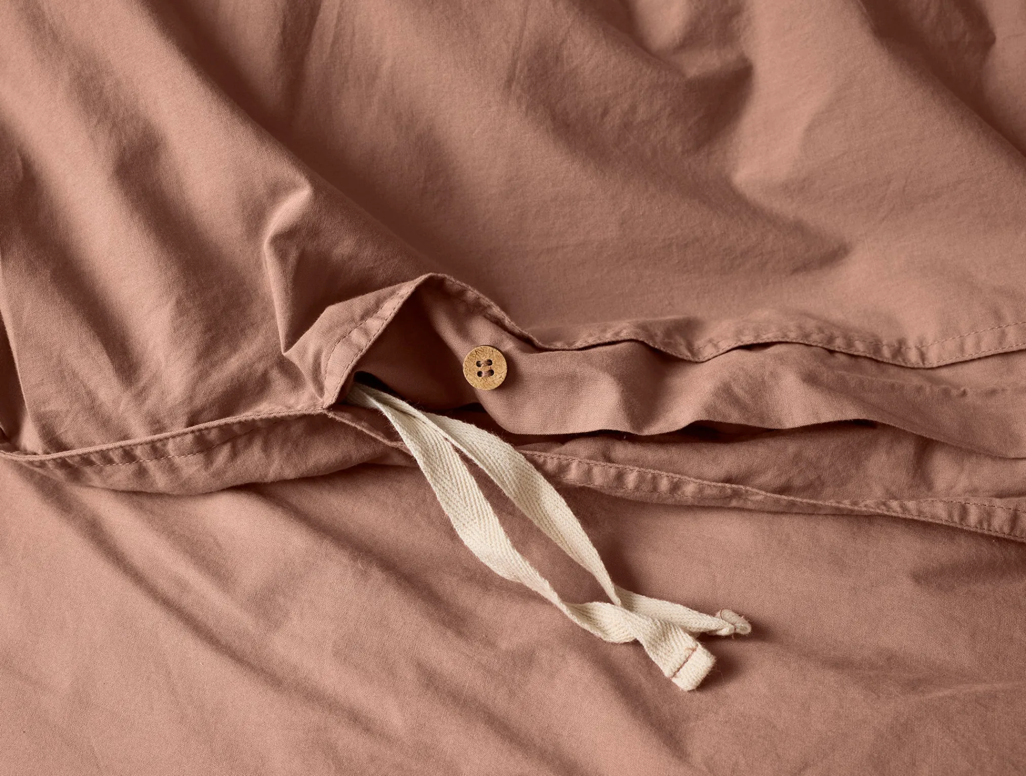 Coyuchi Organic Crinkled Percale™ Duvet Cover< Duvet Covers + Sets