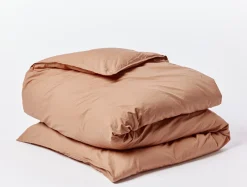 Coyuchi Organic Crinkled Percale™ Duvet Cover< Duvet Covers + Sets