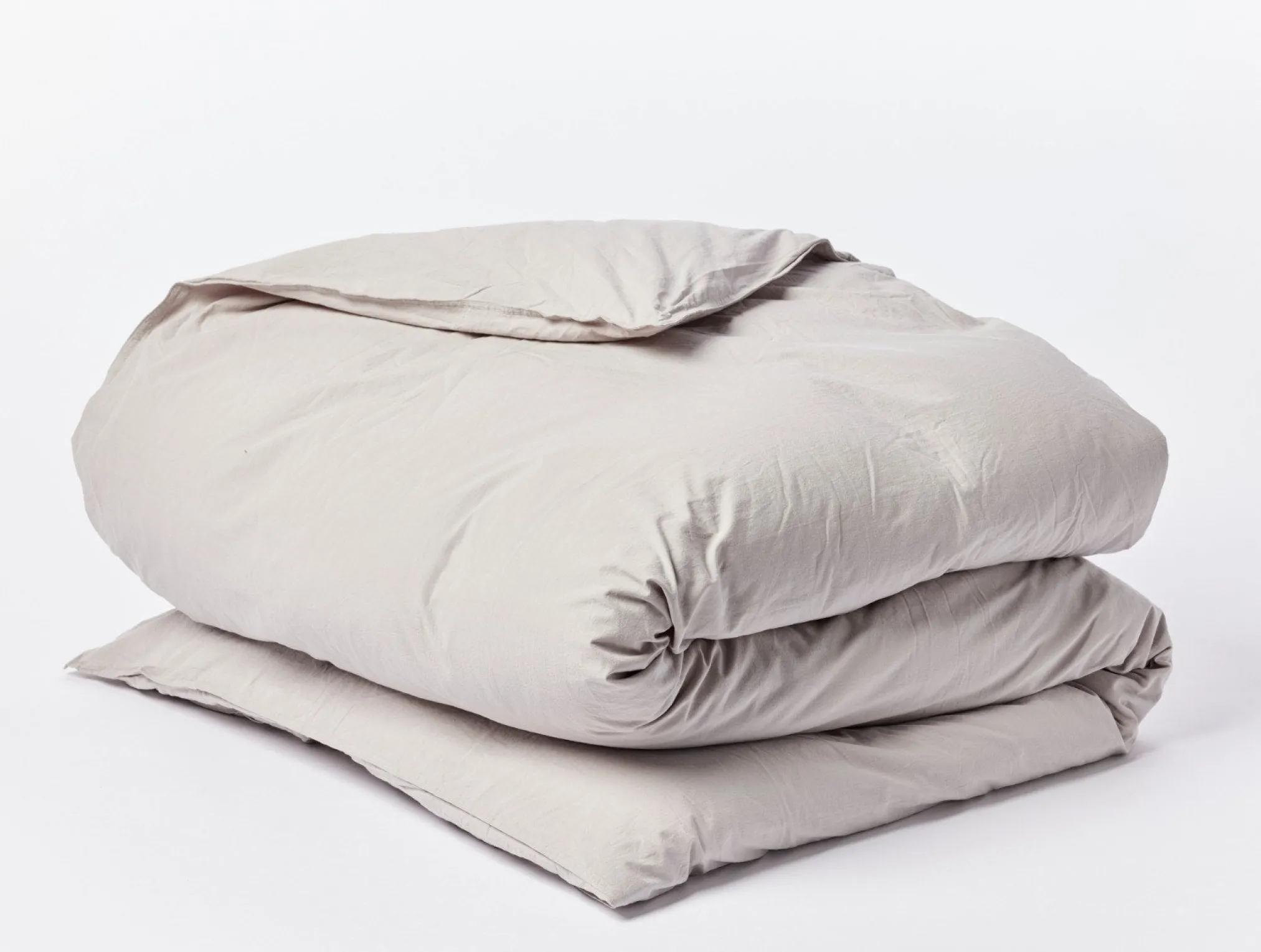 Coyuchi Organic Crinkled Percale™ Duvet Cover< Duvet Covers + Sets