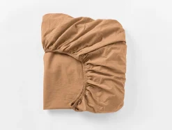 Coyuchi Organic Crinkled Percale™ Fitted Sheet< Fitted Sheets|Fitted Sheets