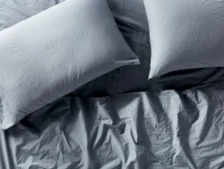 Coyuchi Organic Crinkled Percale™ Fitted Sheet< Fitted Sheets|Fitted Sheets