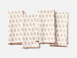 Coyuchi Organic Print Percale Napkins, Set of 4< Dining