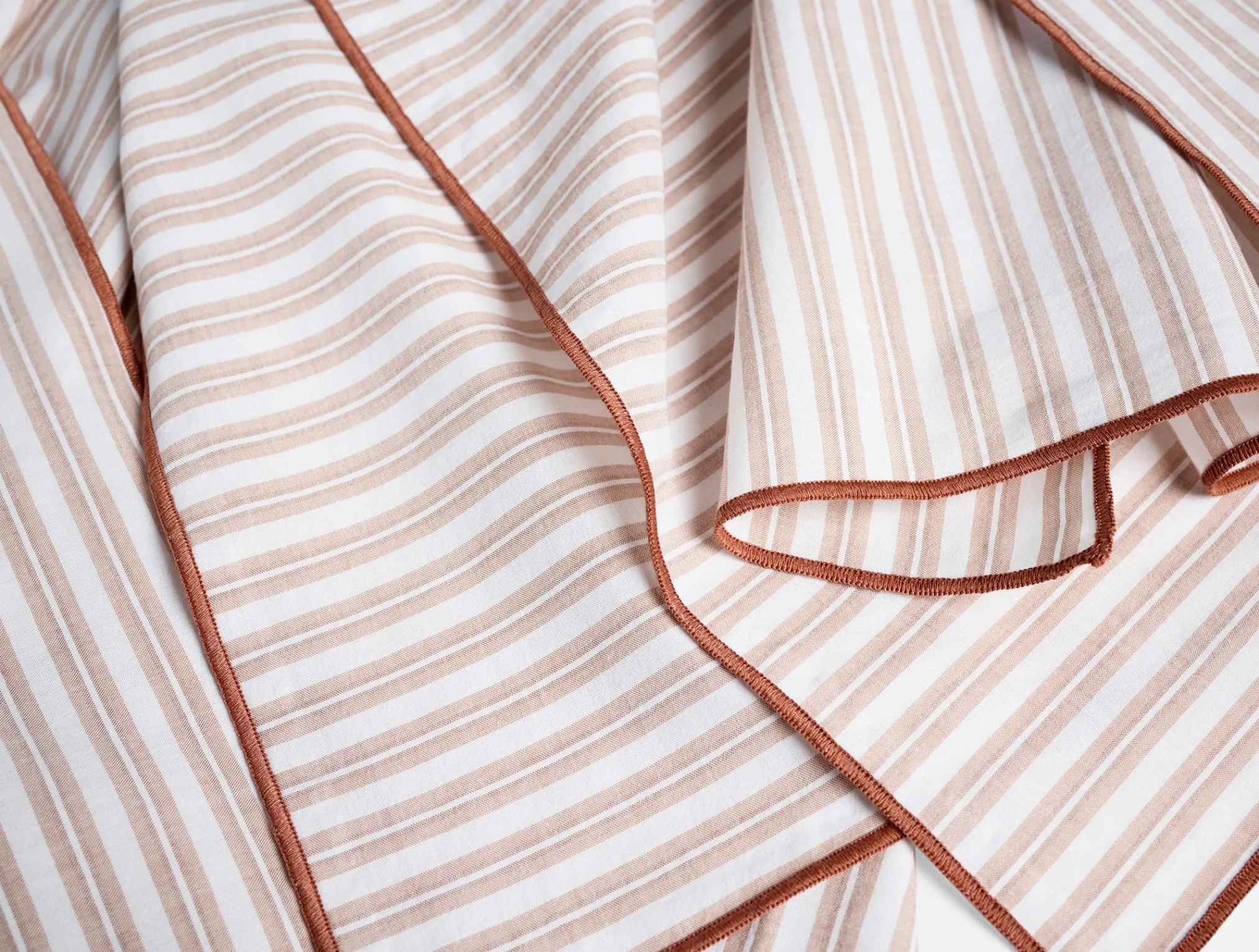 Coyuchi Organic Print Percale Napkins, Set of 4< Dining