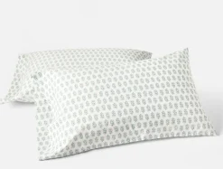 Coyuchi Organic Print Percale Pillowcases< Pillowcases|Pillowcases