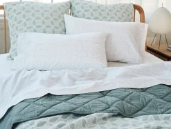Coyuchi Organic Print Percale Pillowcases< Pillowcases|Pillowcases