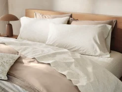 Coyuchi Organic Print Percale Pillowcases< Pillowcases|Pillowcases