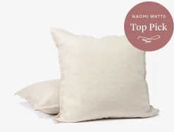 Coyuchi Organic Relaxed Linen Decorative Pillow Cover< Decorative Pillows