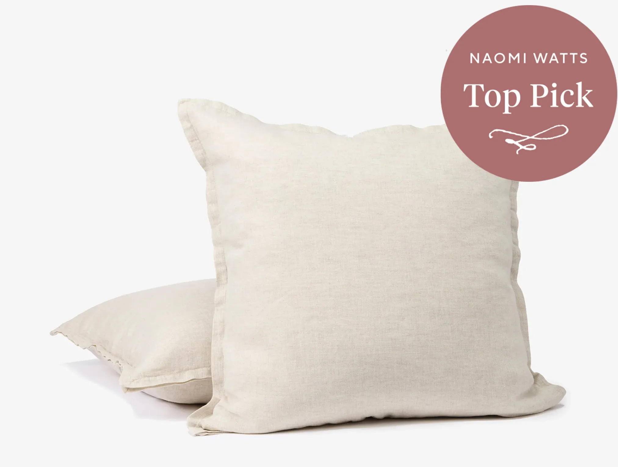 Coyuchi Organic Relaxed Linen Decorative Pillow Cover< Decorative Pillows
