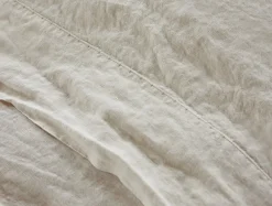 Coyuchi Organic Relaxed Linen Duvet Set< Duvet Covers + Sets