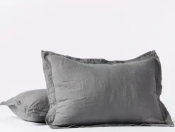 Coyuchi Organic Relaxed Linen Duvet Set< Duvet Covers + Sets