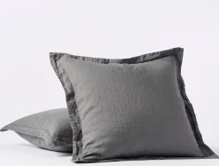 Coyuchi Organic Relaxed Linen Duvet Set< Duvet Covers + Sets
