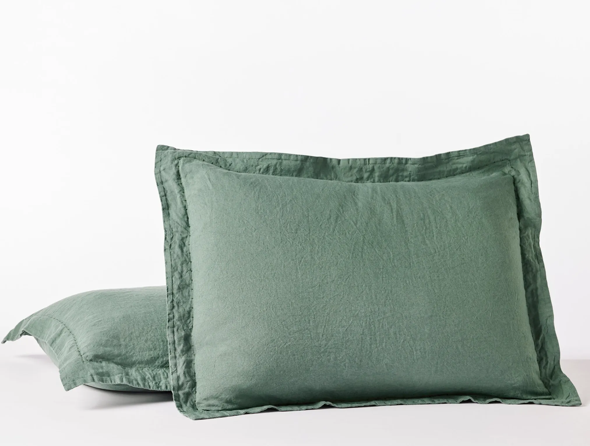 Coyuchi Organic Relaxed Linen Duvet Set< Duvet Covers + Sets