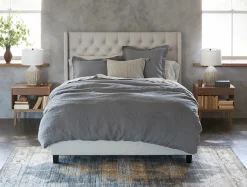 Coyuchi Organic Relaxed Linen Duvet Cover< Duvet Covers + Sets