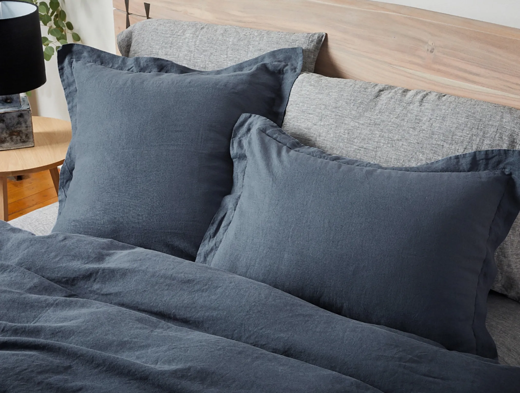 Coyuchi Organic Relaxed Linen Duvet Cover< Duvet Covers + Sets