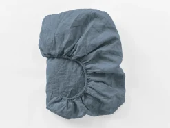 Coyuchi Organic Relaxed Linen Fitted Sheet< Fitted Sheets|Fitted Sheets