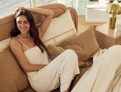 Coyuchi Organic Relaxed Linen Fitted Sheet< Fitted Sheets|Fitted Sheets