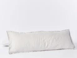 Coyuchi Organic Relaxed Linen Lumbar Pillow Cover< Decorative Pillows