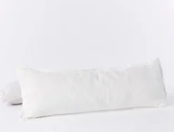 Coyuchi Organic Relaxed Linen Lumbar Pillow Cover< Decorative Pillows