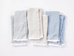 Coyuchi Organic Waffle Kitchen Towels, Set of 6< Kitchen