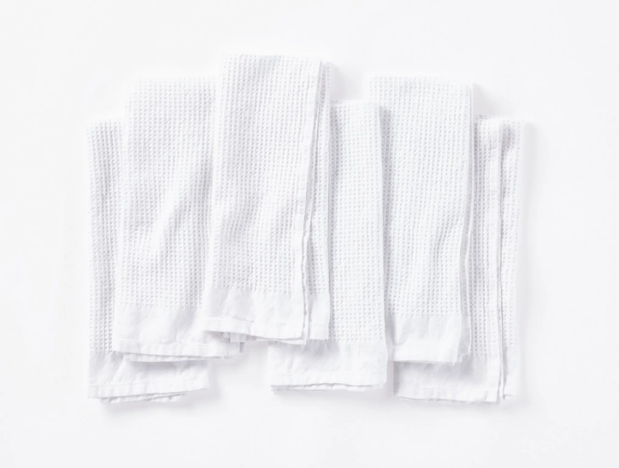 Coyuchi Organic Waffle Kitchen Towels, Set of 6< Kitchen