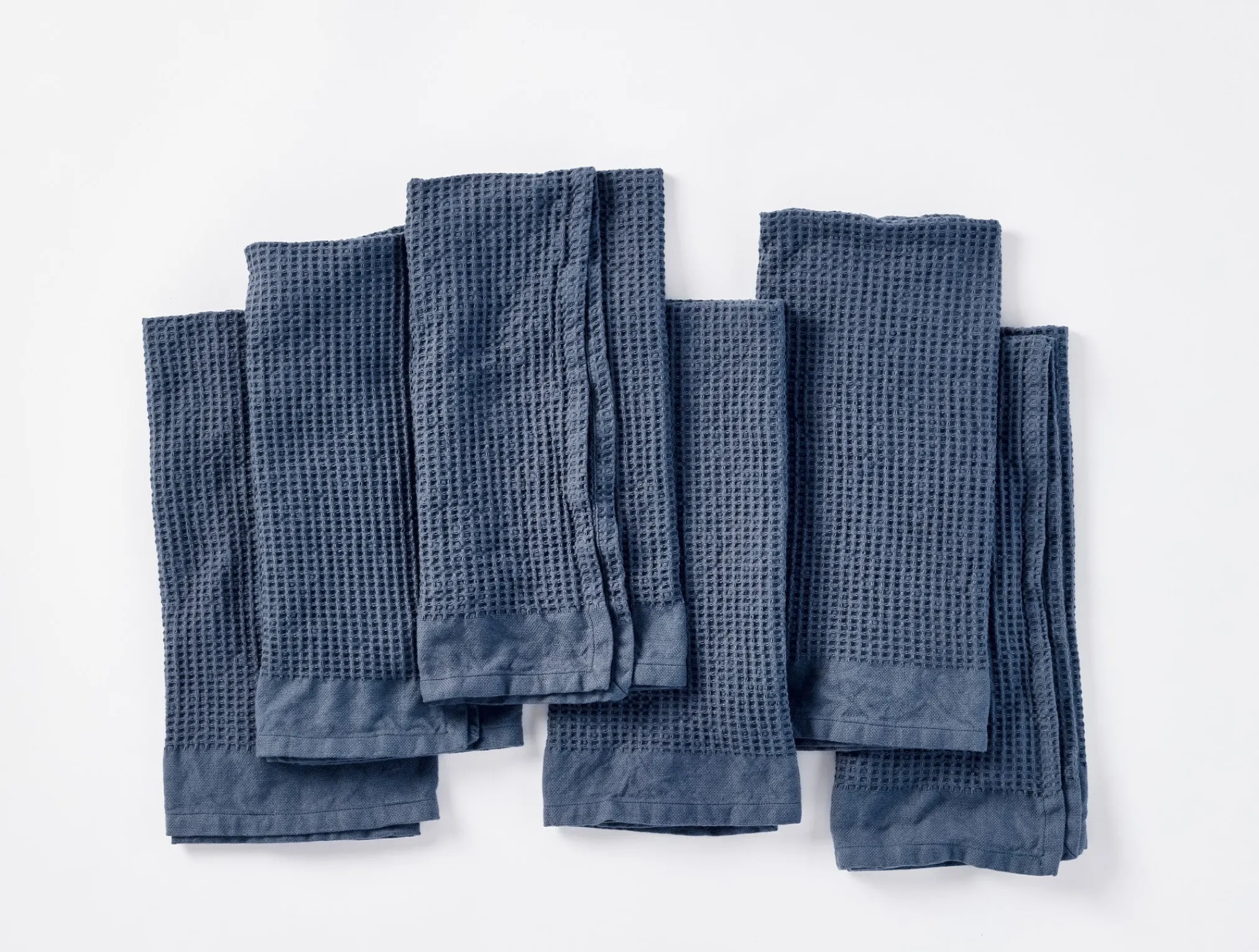 Coyuchi Organic Waffle Kitchen Towels, Set of 6< Kitchen