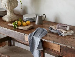 Coyuchi Organic Waffle Kitchen Towels, Set of 6< Kitchen