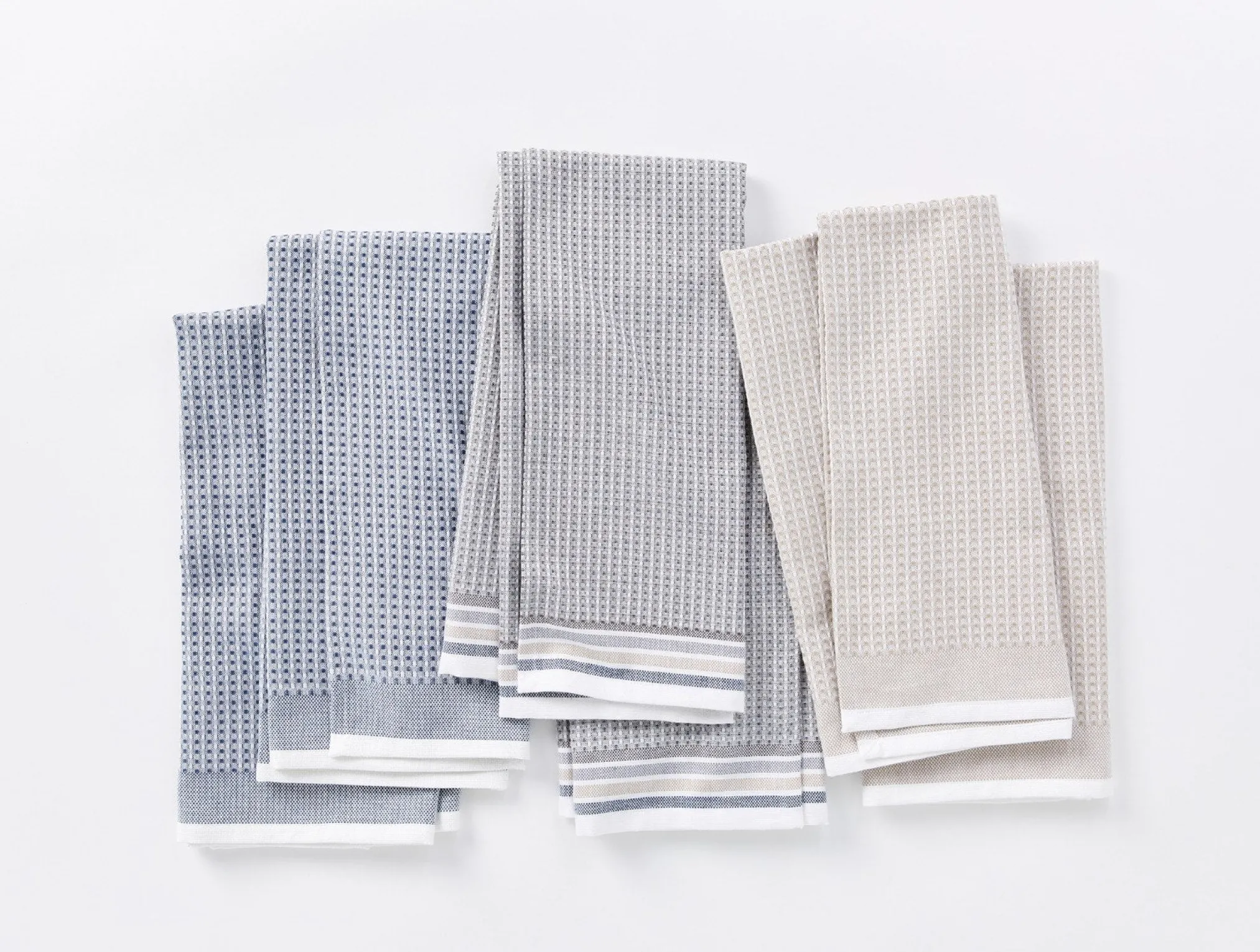 Coyuchi Organic Waffle Kitchen Towels, Set of 6< Kitchen