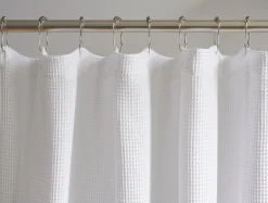 Coyuchi Organic Waffle Shower Curtain< Shower Curtains