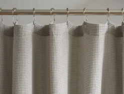 Coyuchi Organic Waffle Shower Curtain< Shower Curtains
