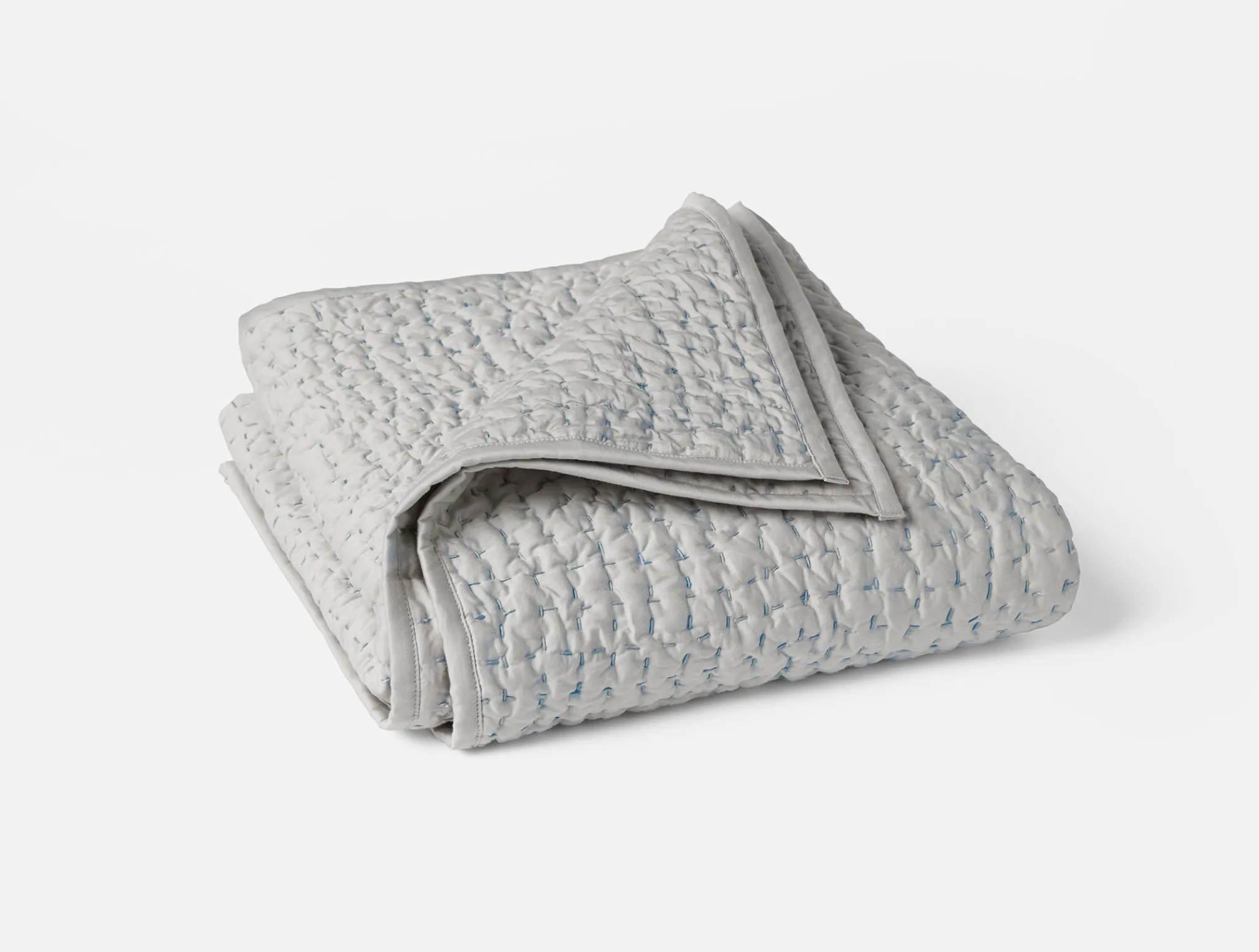 Coyuchi Pebbled Handstitched Organic Toddler Quilt< Baby|Baby Bedding