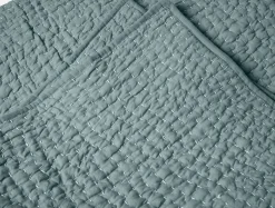 Coyuchi Pebbled Handstitched Organic Quilt< Quilts + Comforters