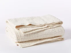 Coyuchi Pebbled Handstitched Organic Quilt< Quilts + Comforters