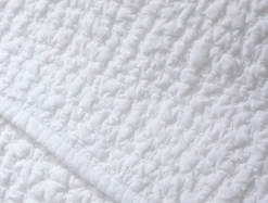 Coyuchi Pebbled Handstitched Organic Sham< Pillow Shams