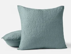 Coyuchi Pebbled Handstitched Organic Sham< Pillow Shams