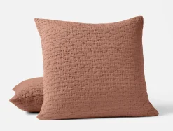 Coyuchi Pescadero Matelasse Organic Sham< Pillow Shams