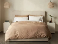 Coyuchi Refined Organic Percale Duvet Cover< Duvet Covers + Sets