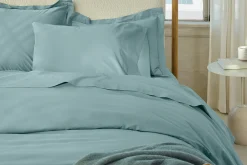 Coyuchi Refined Organic Percale Duvet Cover< Duvet Covers + Sets