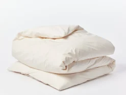 Coyuchi Refined Organic Percale Duvet Cover< Duvet Covers + Sets