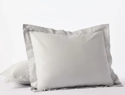 Coyuchi Refined Organic Percale Duvet Set< Duvet Covers + Sets