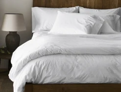 Coyuchi Refined Organic Percale Fitted Sheet< Fitted Sheets|Fitted Sheets