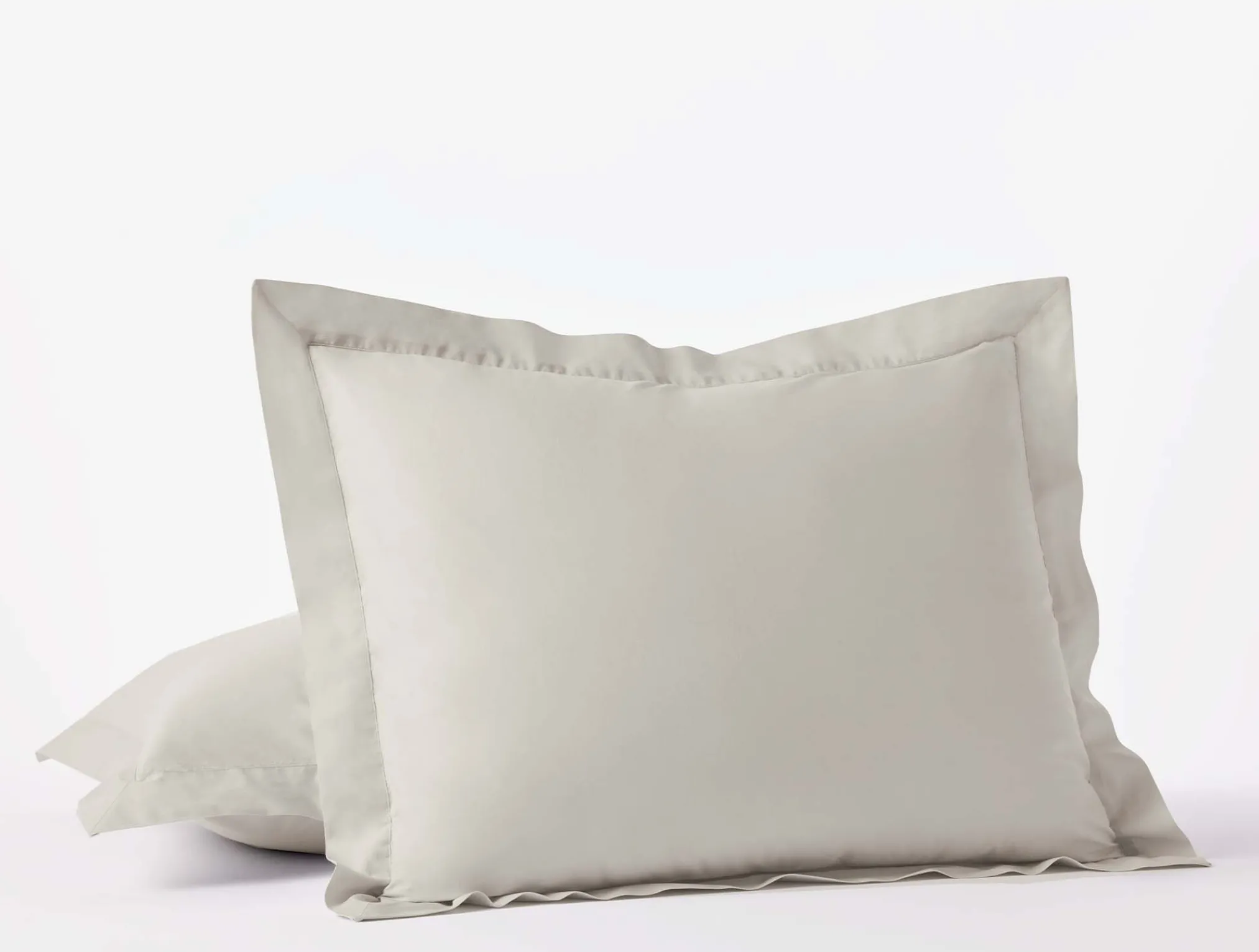 Coyuchi Refined Organic Percale Sham< Pillow Shams|Percale