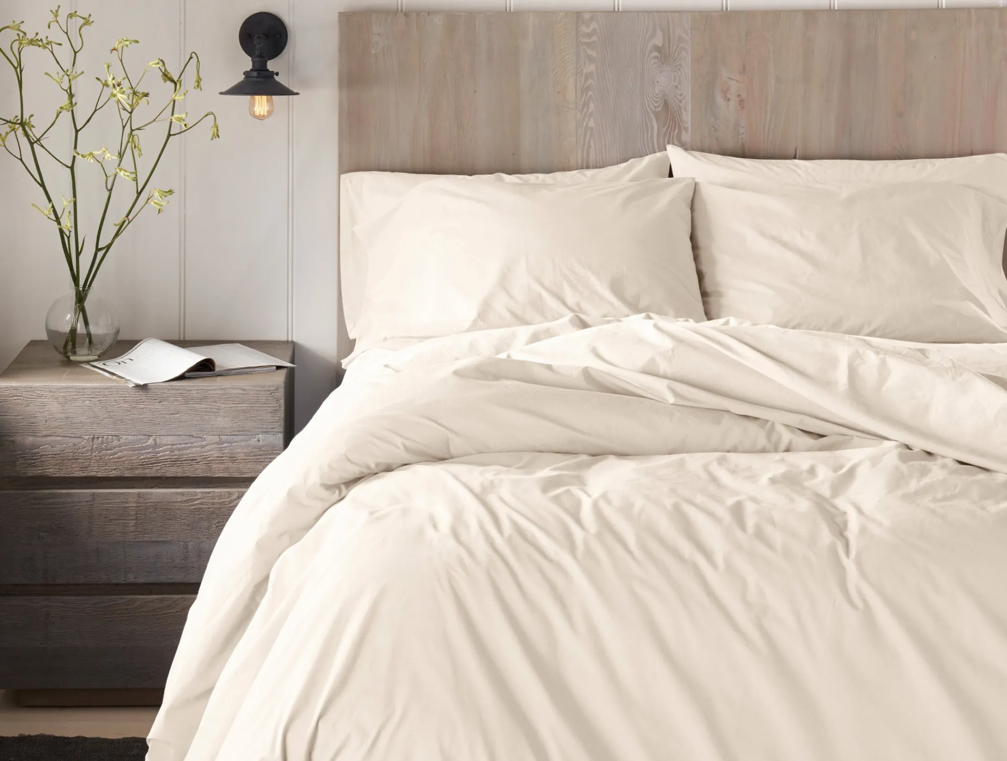 Coyuchi Refined Organic Percale Sham< Pillow Shams|Percale