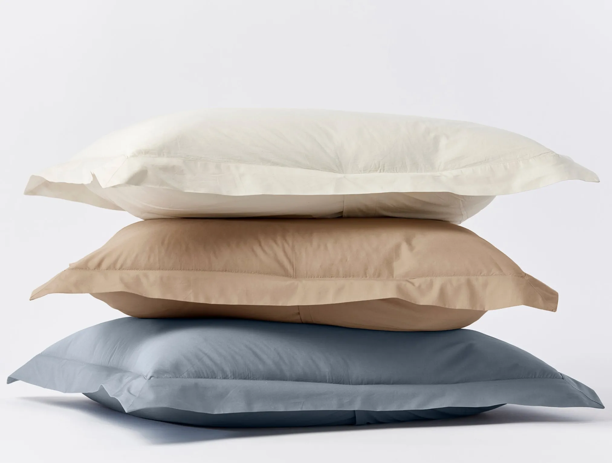 Coyuchi Refined Organic Percale Sham< Pillow Shams