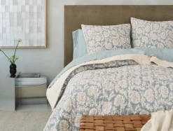 Coyuchi Robles Handstitched Organic Quilt< Quilts + Comforters