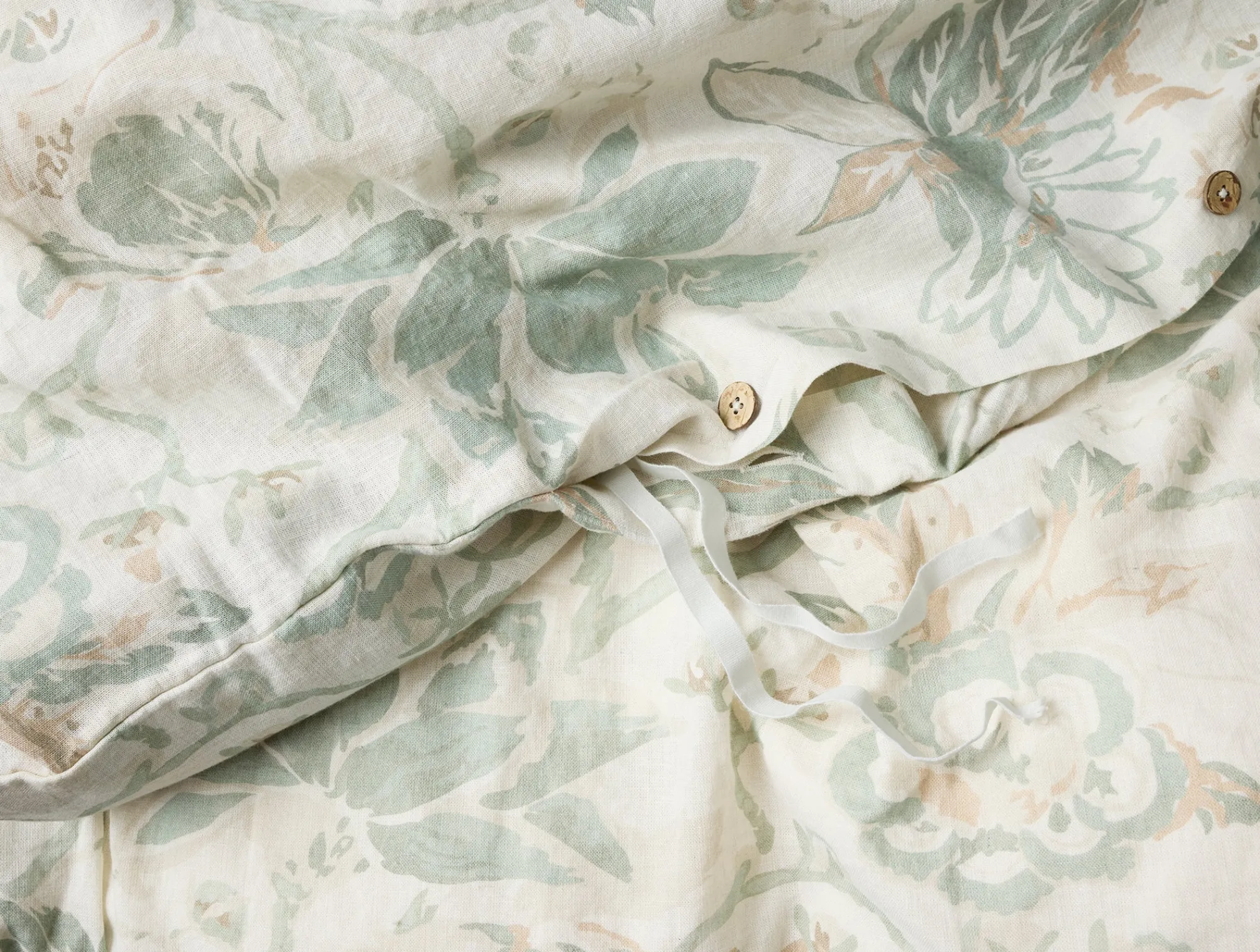 Coyuchi Sea Bloom Print Duvet Cover< Duvet Covers + Sets